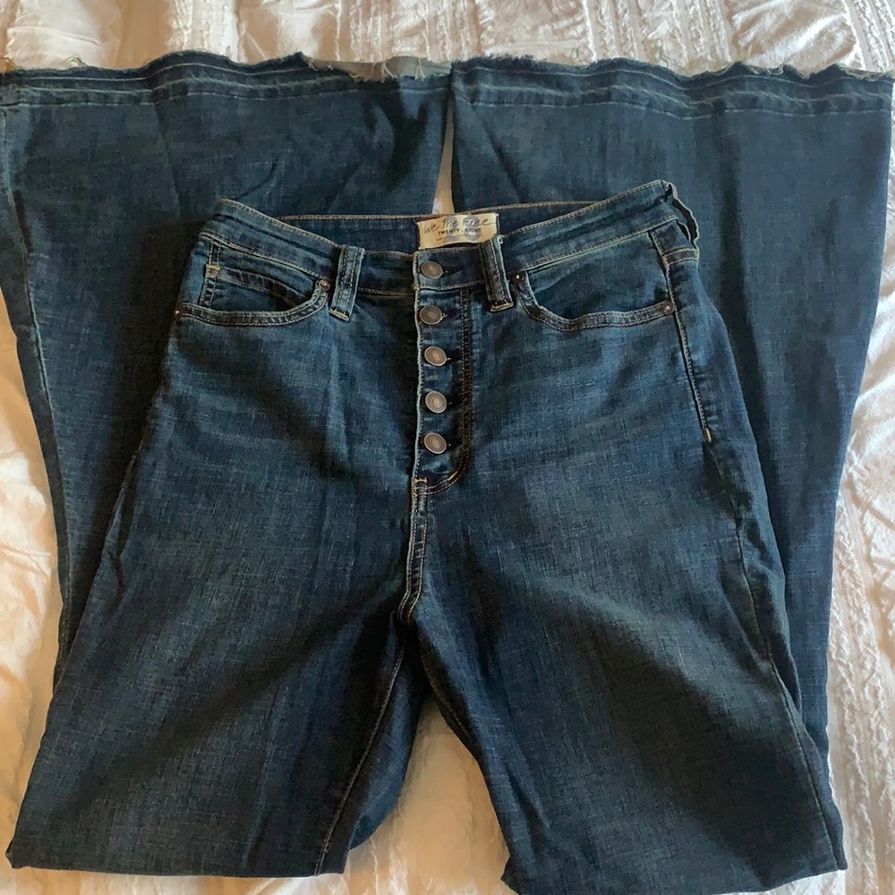 Free people bell bottom jeans